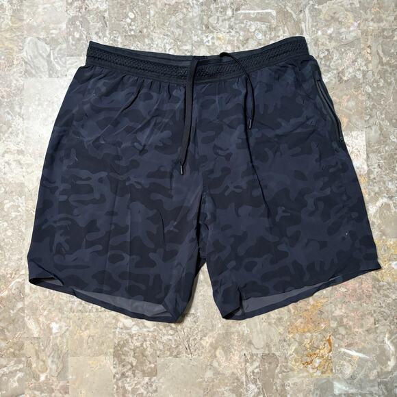 Ten Thousand Shorts Mens Large The Session Short 7” Black Camo Running Gym - Picture 1 of 8
